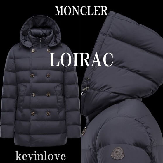 新作入荷 !16/17AWモンクレールスーパーコピー ロング丈 LOIRAC ネイビー